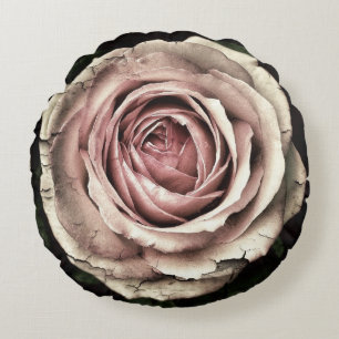 Prachtige Bleke Roos Pillow Rond Kussen