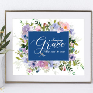 Prachtige bloemengrace poster