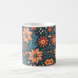 Prachtige bloemeninspiratie koffiemok