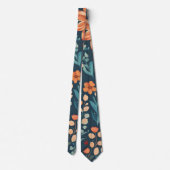 Prachtige bloemeninspiratie stropdas (Achterkant)