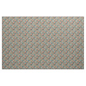 Prachtige bloemige stof (Yard (91,4 cm))