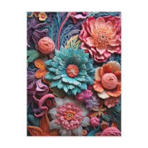 Prachtige bloemige Victoriaans elegante  bloemen