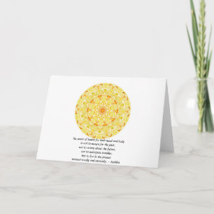 Prachtige boeddhistische prijsopgave met Vibrant M Kaart