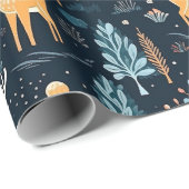 Prachtige bosherten cadeaupapier (Rol Hoek)