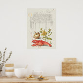 Prachtige  Botanische illustratie Poster (Keuken)