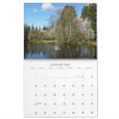 Prachtige botanische tuin kalender (Jan 2027)