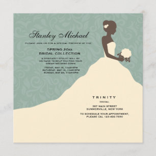 Prachtige Bride Trunk Show uitnodiging