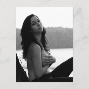 Prachtige briefkaart voor B&W-fotografie buitenshu