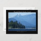 "Prachtige British Columbia" Briefkaarten (Voorkant / Achterkant)