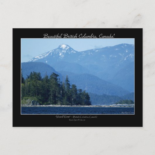 "Prachtige British Columbia" Briefkaarten (Voorkant)