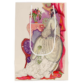 prachtige bruid in een mooie jurk medium cadeauzakje