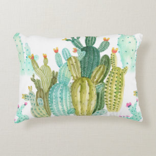 Prachtige  cactussen, succulenten, cactus bloomi accent kussen