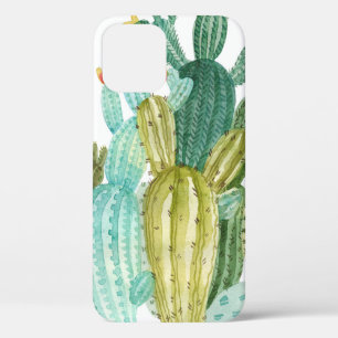 Prachtige cactussen, succulenten, cactus bloomi iPhone 12 hoesje