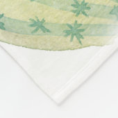 Prachtige  cactussen, succulenten, cactus bloomi fleece deken (Hoek)