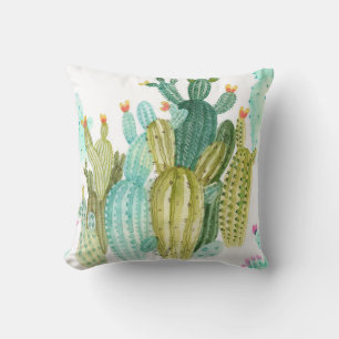 Prachtige  cactussen, succulenten, cactus bloomi kussen