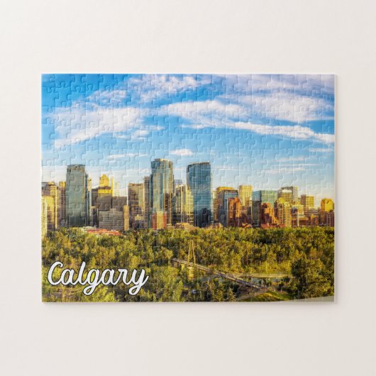 Prachtige Calgary, Alberta, Canada Legpuzzel (Horizontaal)