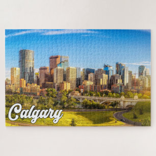 Prachtige Calgary, Alberta, Canada Legpuzzel