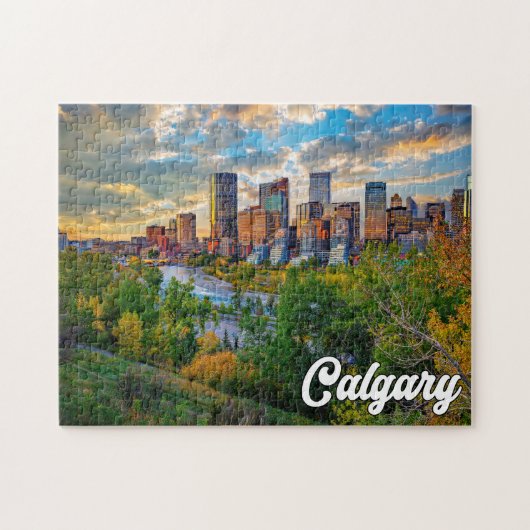 Prachtige Calgary, Alberta, Canada Legpuzzel (Horizontaal)