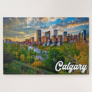 Prachtige Calgary, Alberta, Canada Legpuzzel
