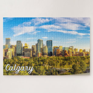 Prachtige Calgary, Alberta, Canada Legpuzzel