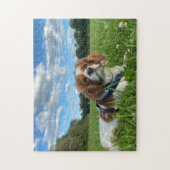 Prachtige Cavalier King Charles Spaniel Puzzel Legpuzzel (Verticaal)