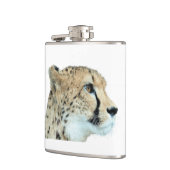 Prachtige Cheetah Beauful Cat-foto Heupfles (Links)