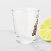 Prachtige Cheetah Beauful Cat-foto Shot Glas (Links)