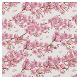 Prachtige Cherry Blossom Patroon Stof
