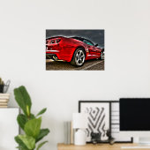 Prachtige Chevy Camaro Poster (Thuiskantoor)