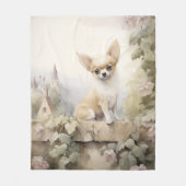 Prachtige Chihuahua Fleece Deken (Voorkant)