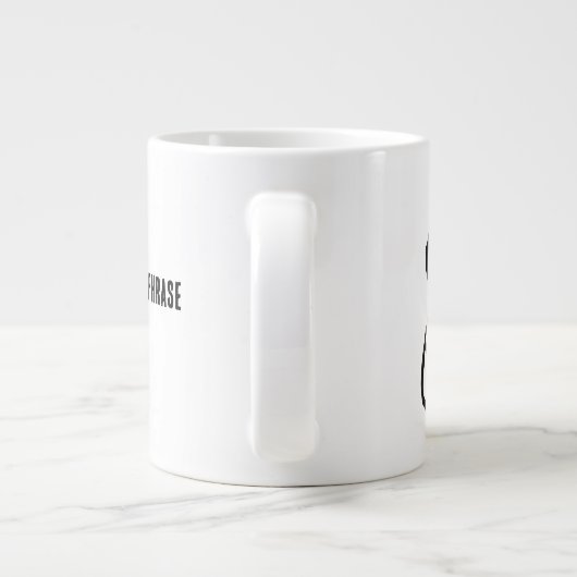 Prachtige Chinese Zodiac-Snake-#001- Extra Grote Beker (Achterkant)