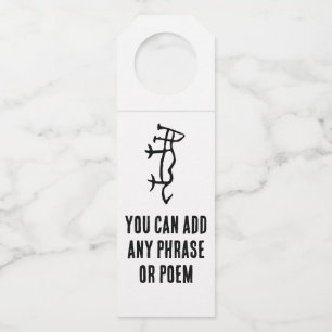 Prachtige Chinese Zodiac-Tiger-#001- Flessenhanger