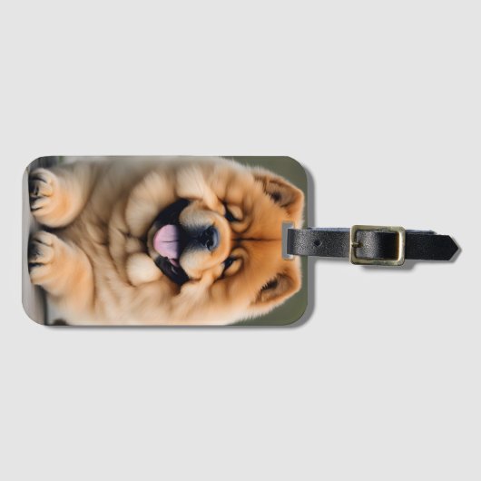 Prachtige Chow Chow Bagagelabel (Voorkant (horizontaal))
