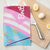 Prachtige circustent theedoek (Quarter Fold)