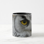 Prachtige close-up foto van Owl Mok (Midden)