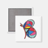 Prachtige creatie magneet (Voorkant / Achterkant)