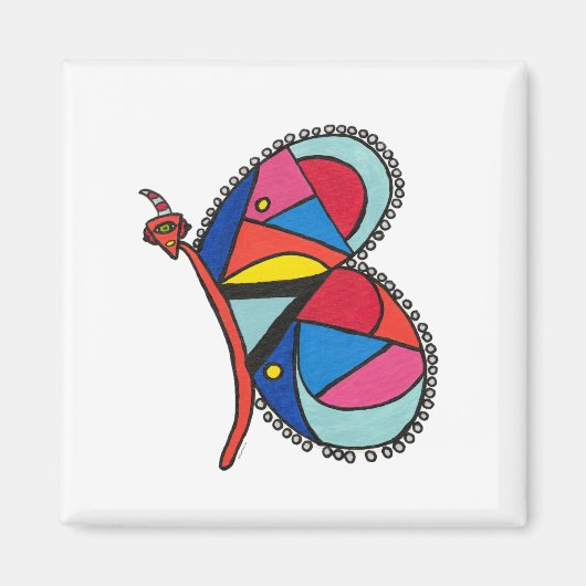 Prachtige creatie magneet (Voorkant)