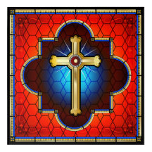 Prachtige Cross Acryl Art