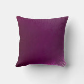 Prachtige Curly Monogram Paarse Pillow-Sjabloon Kussen (Achterkant)