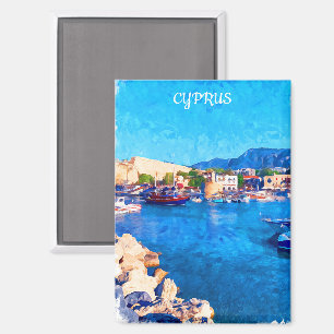 Prachtige Cyprus kustlandschap reizen Magneet