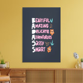 Prachtige dag Mooie kunst Canvas Afdruk (Insitu (Woonkamer))