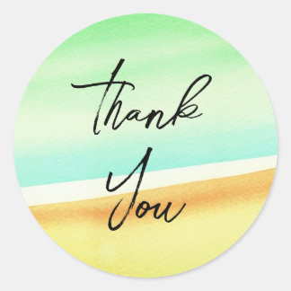 Prachtige dank u stickers