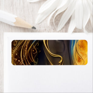 Prachtige Dark Horse Triptych Etiket