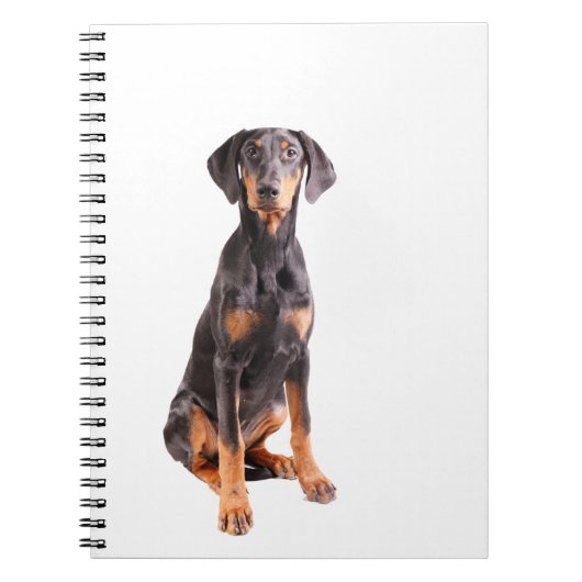 prachtige doberman pinscher notitieboek (Voorkant)