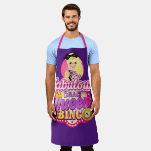 Prachtige Drag Queen Bingo Schort