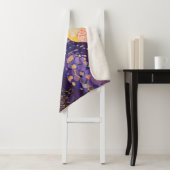 Prachtige Drag Queen Klimt stijl Sherpa Deken (In situ)