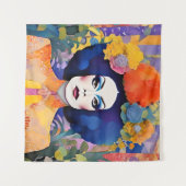 Prachtige Drag Queen Wandkleed (Voorkant (horizontaal))