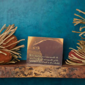 Prachtige Duitse herder Pet Memorial Plaque Fotoplaat (Zijkant)