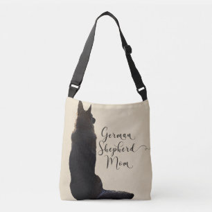 Prachtige Duitse Shepherd mama Crossbody Tas