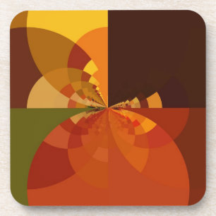 Prachtige Earth Abstracte Art Print Drankjes Onderzetter
